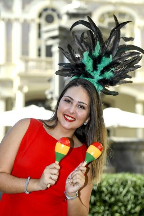 LAS PALMAS DE GRAN CANARIA  12-02-2019 LAS PALMAS DE GRAN CANARIA.  CARNAVAL 2019 LAS PALMAS DE GRAN CANARIA. Candidata a Reina Carnaval LPGC 2019. Candidata a Reina Carnaval LPGC 2019 Fabiola Bosa Armas, en representacion de El Caserío, Divinity, Cecosen, Restaurante Klamotte.  FOTOS: JUAN CASTRO