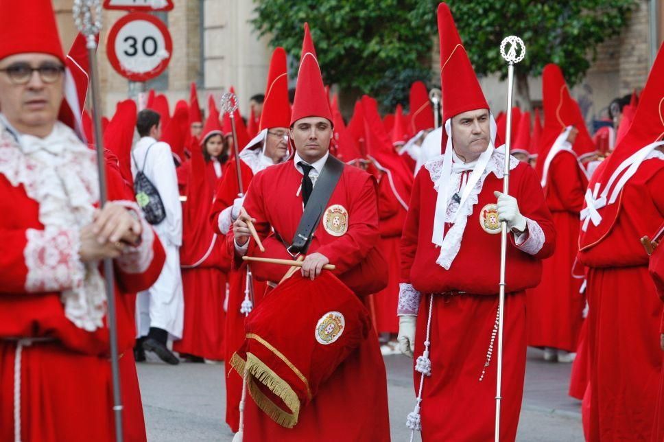 Miércoles Santo 'colorao' en Murcia