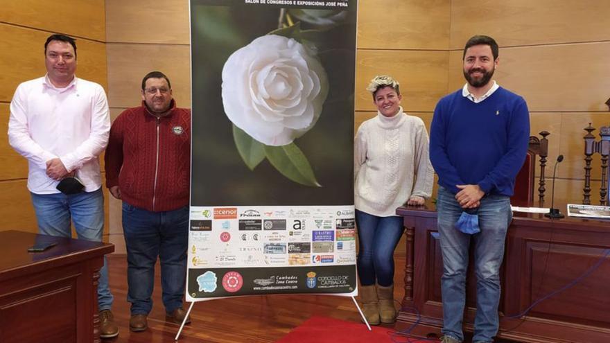 El salón José Peña acoge la quinta edición de la Mostra Internacional da Camelia