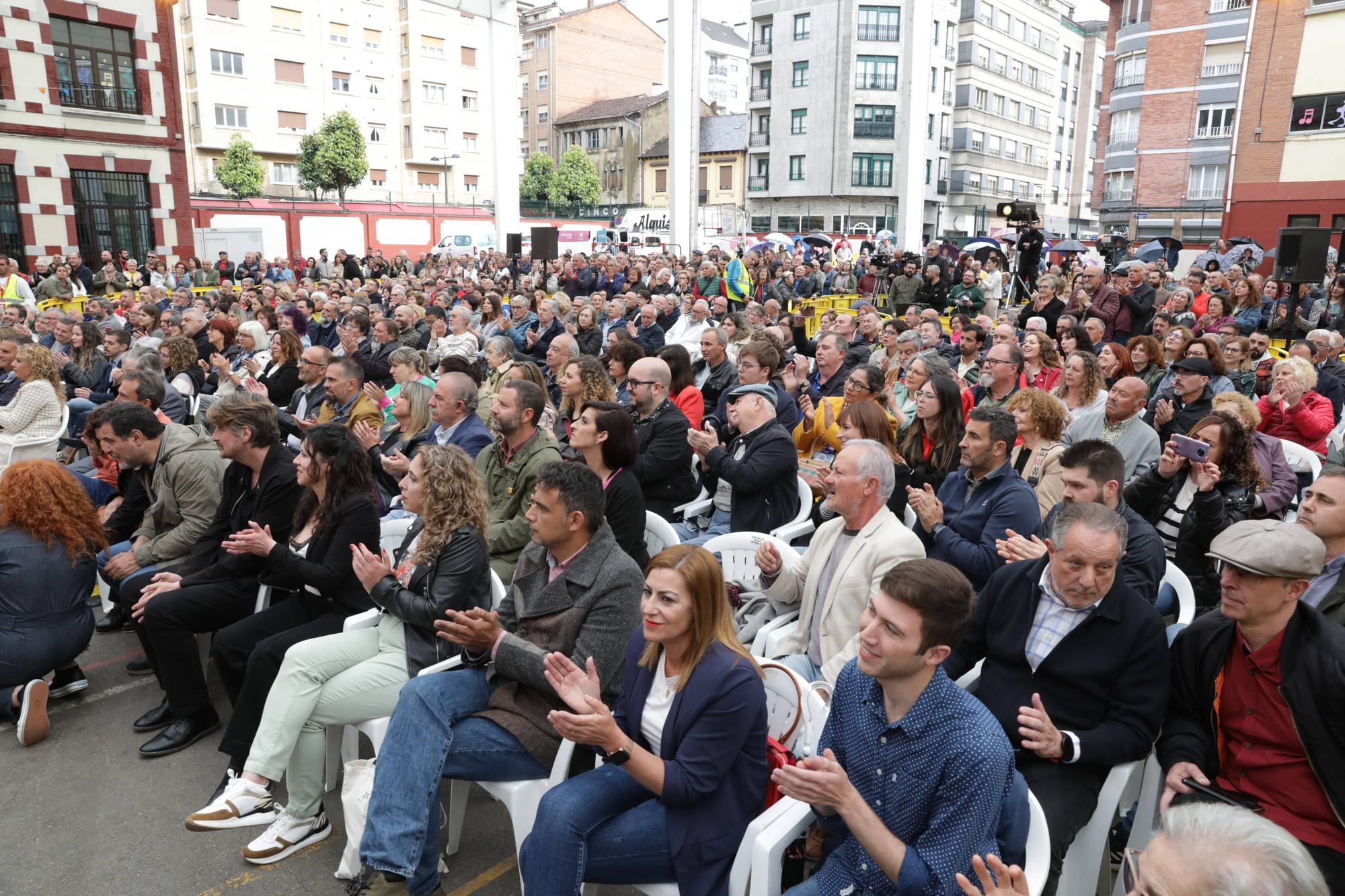 En imágenes: Así fue la visita de Yolanda Díaz a Asturias