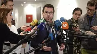 Aragonès pide una reflexión a Junts por poner "en riesgo" la amnistía