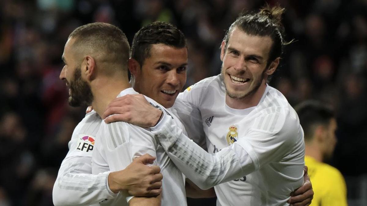Benzema, Cristiano y Bale son los mimados de Zidane