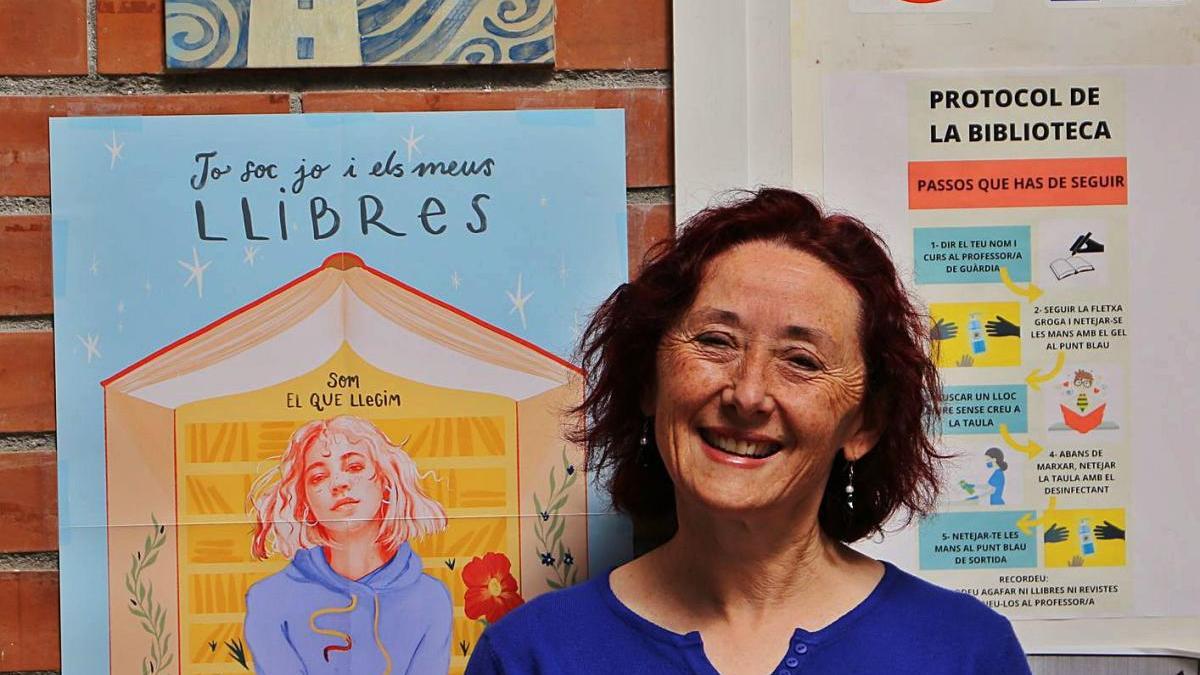Margarita Vidal ha treballat gairebé 35 anys en la docència pública