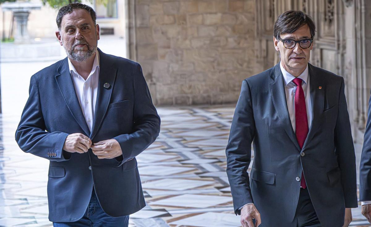 Govern i ERC reprenen els pressupostos després de salvar la legislatura