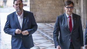 Govern i ERC reprenen els pressupostos després de salvar la legislatura