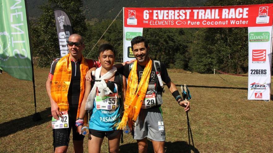 El mallorquín Miquel Capó, en la Everest Trail Race