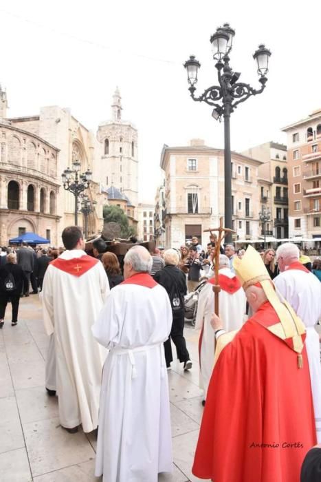 El Cristo del Grao visita la Basílica