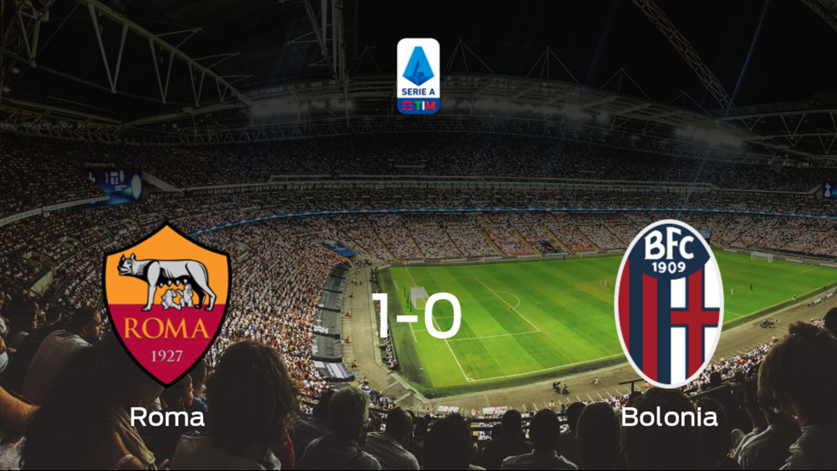La AS Roma consigue los tres puntos frente al Bolonia (1-0)
