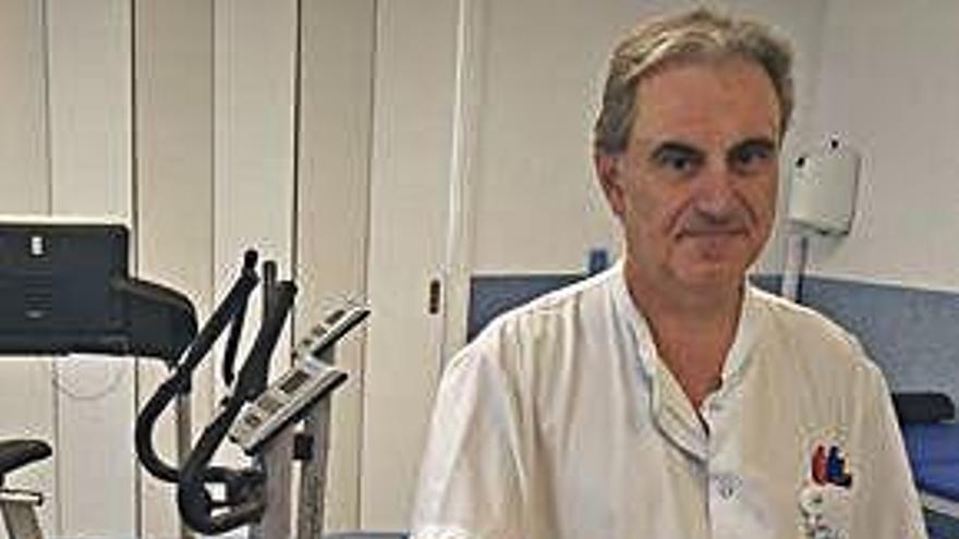 Gabriel Vázquez, cap de Cardiologia a la zona de rehabilitació d&#039;Althaia