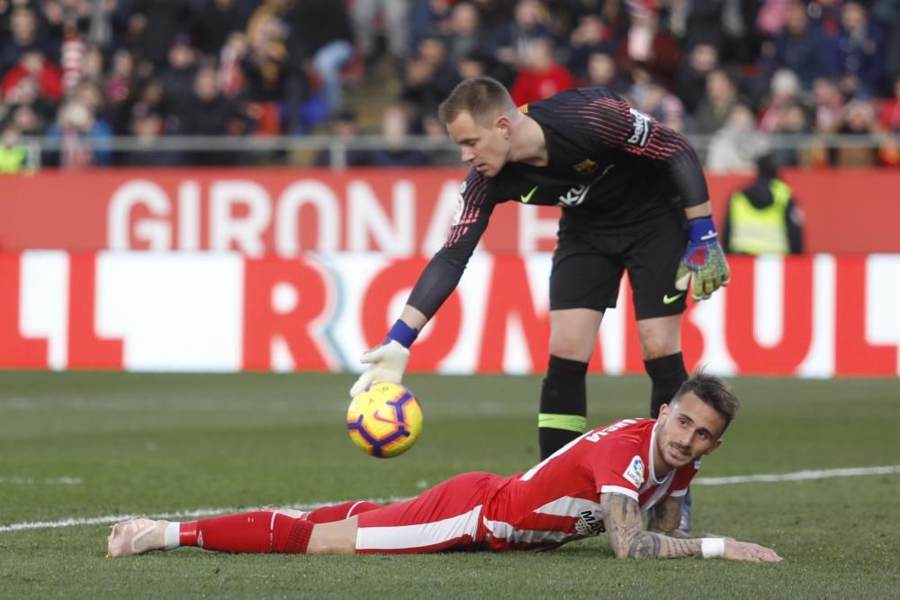 Les imatges del Girona - Barça