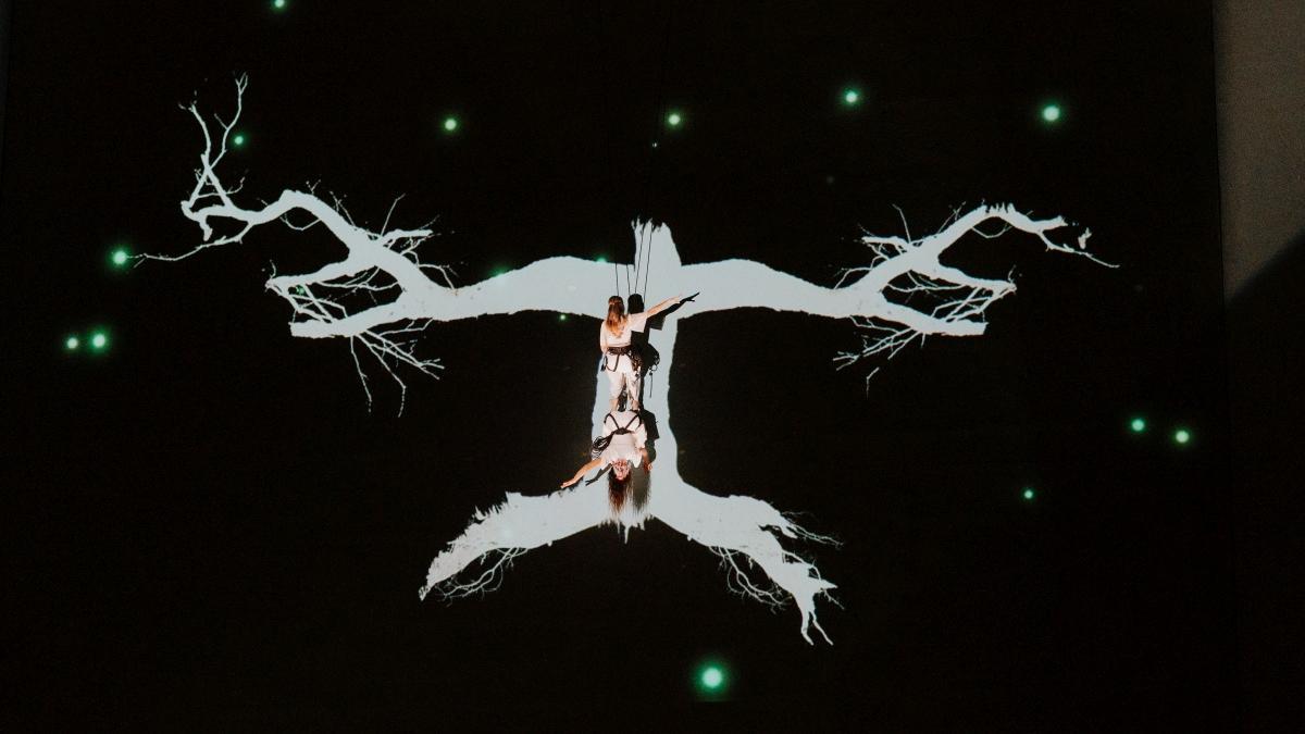 La danza vertical de Janire Etxabe en Open House 2025.