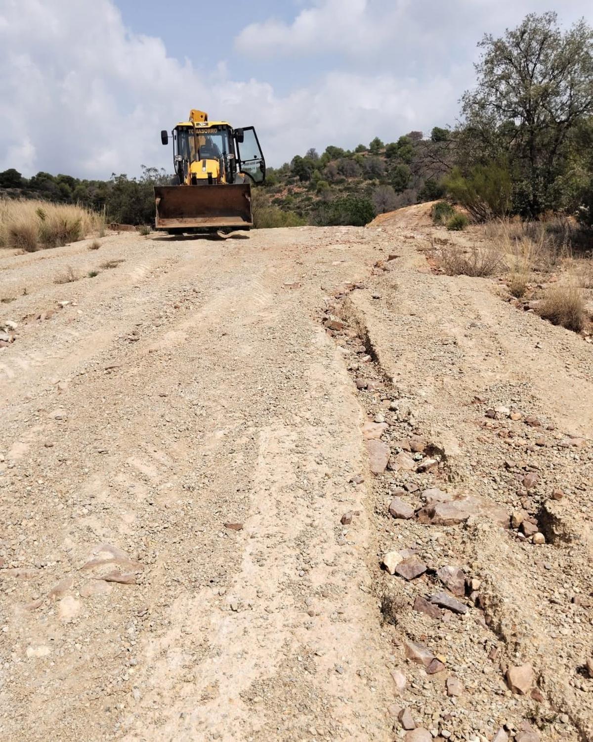 Limpieza de caminos.