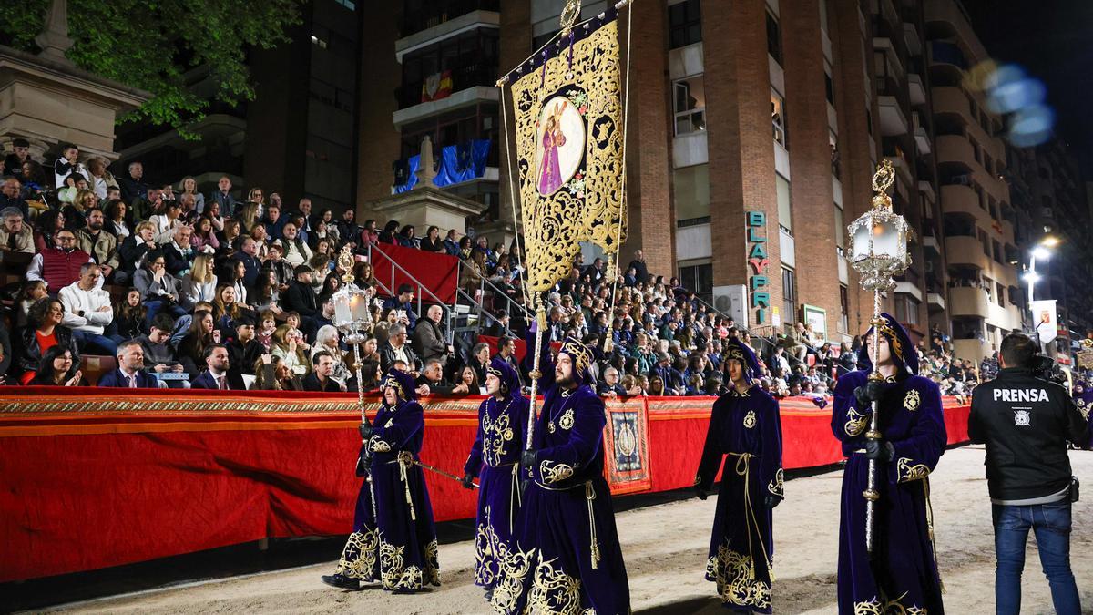 Imagen de la procesión del pasado Domingo de Ramos.