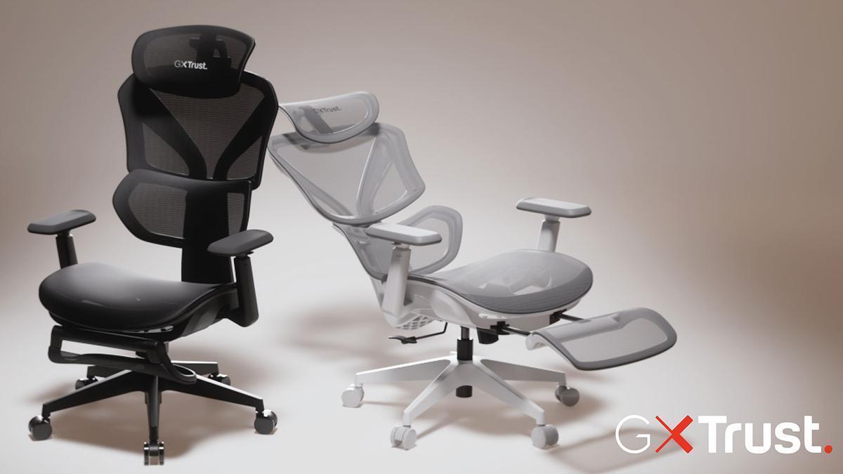 GXTrust Rivara rompe con la estética gaming tradicional y apuesta por la ergonomía