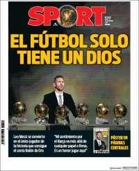 Las portadas deportivas de este martes 03/12/2019