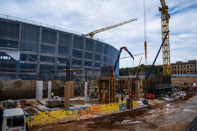 ¡Nuevas imágenes del Spotify Camp Nou! Arranca la fase de construcción