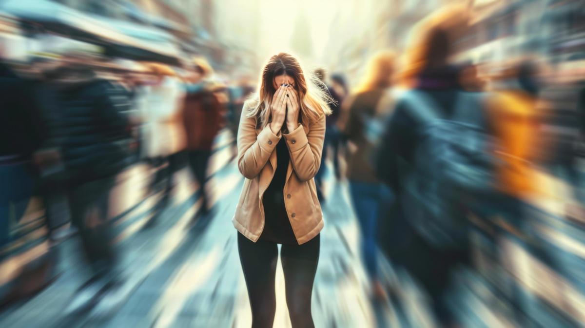 Las personas con ansiedad social viven en un estado constante de alerta y anticipación de eventos sociales, lo que genera un ciclo de miedo y evitación.