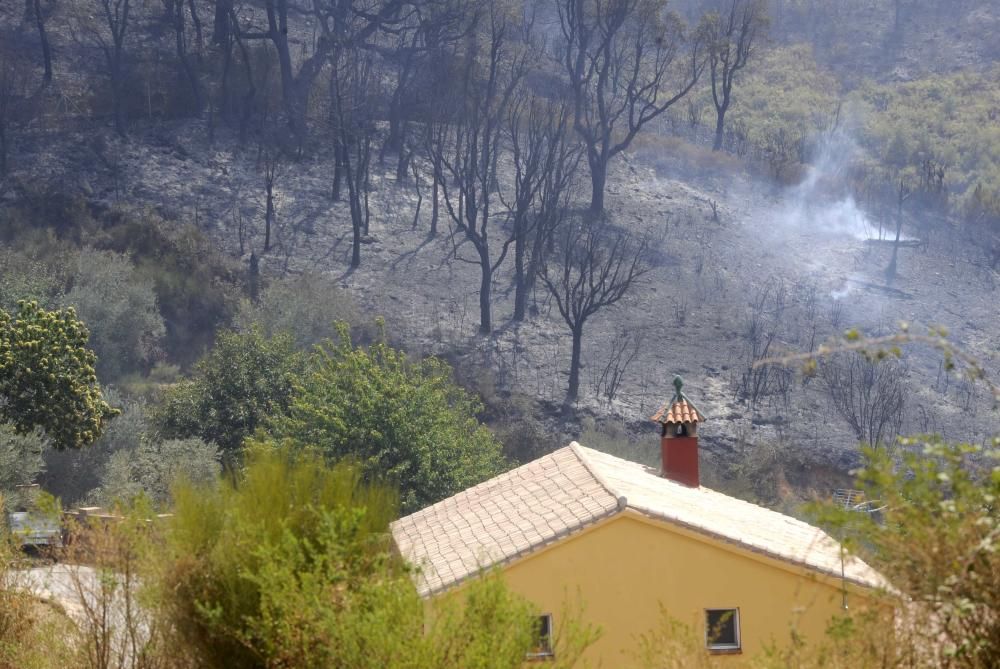 Cinco años desde el gran incendio de la Costa del Sol