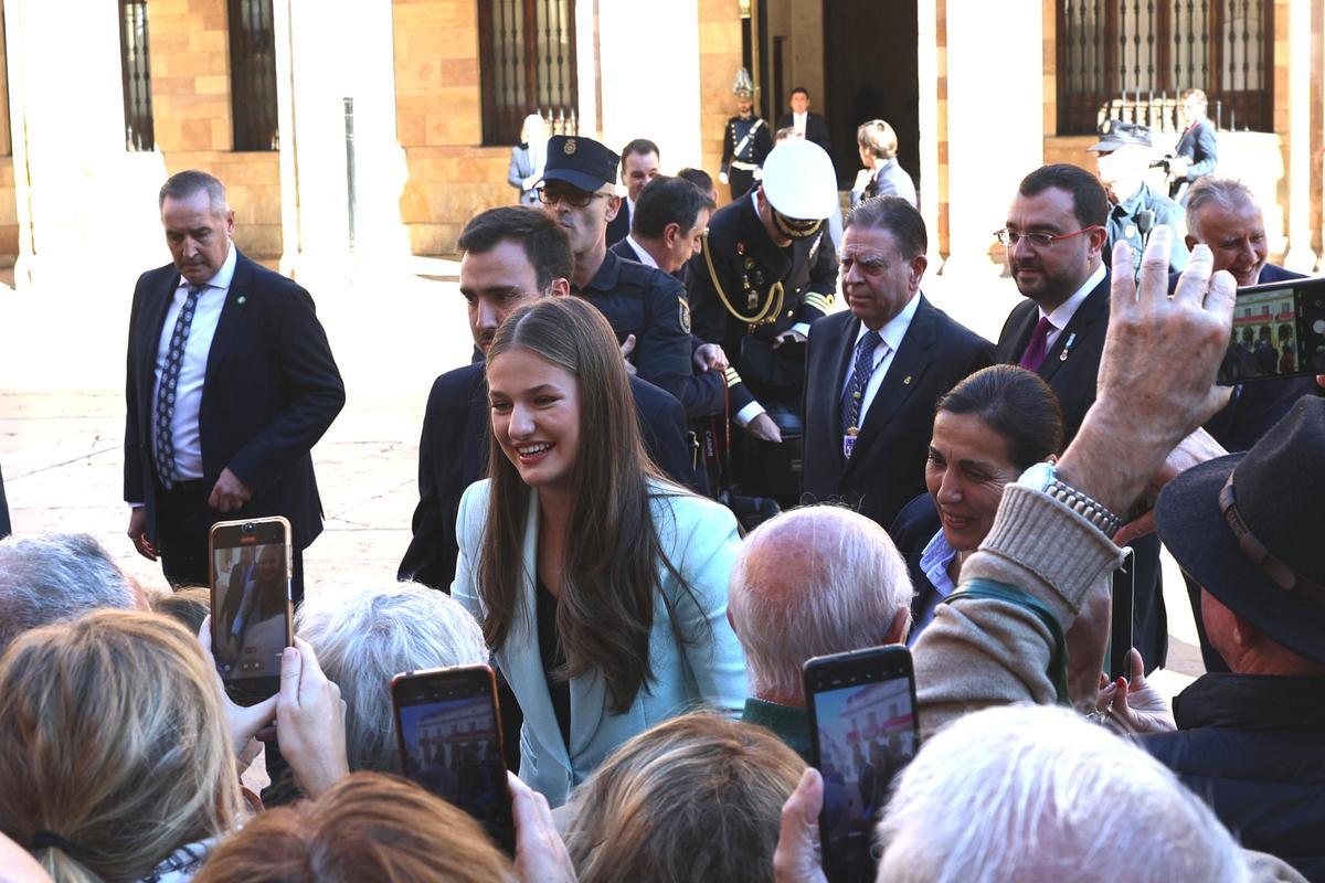 La princesa Leonor, nombrada alcaldesa honoraria de Oviedo