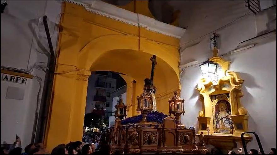 Viernes de Dolores: Cristo de la Corona en el Postigo del Aceite