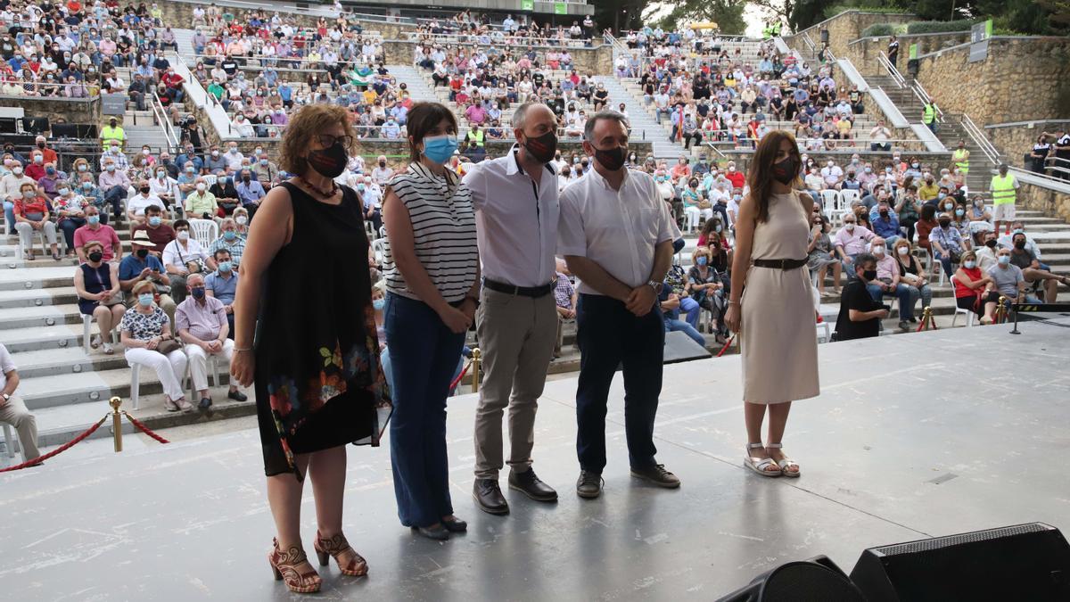 Julio Anguita homenajeado por el PCE en Córdoba