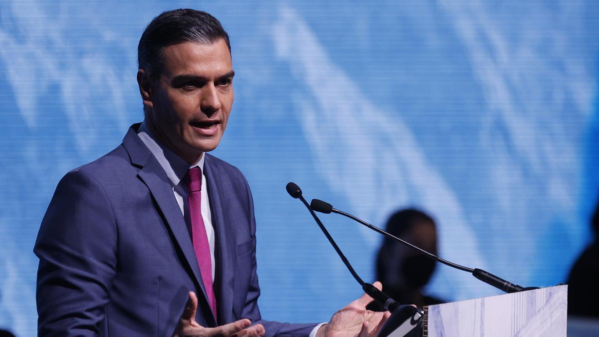 El presidente del Gobierno de España, Pedro Sánchez