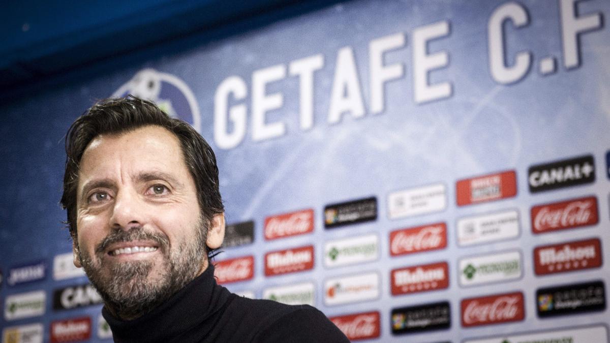 Quique Sánchez Flores, menos de dos meses al cargo del Getafe (2015) Quique Sánchez Flores, menos de dos meses al cargo del Getafe (2015)