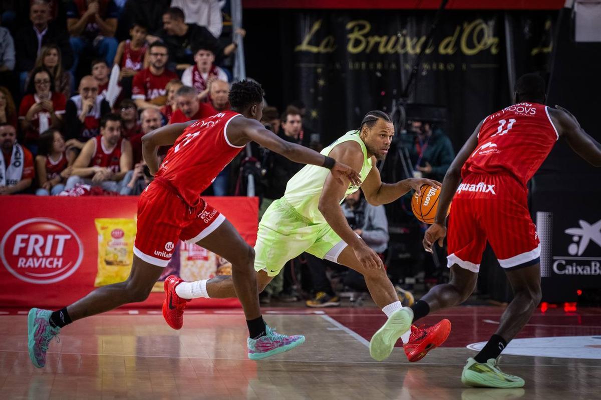 Justin Anderson salió de titular y puso carácter, como siempre en sus apariciones