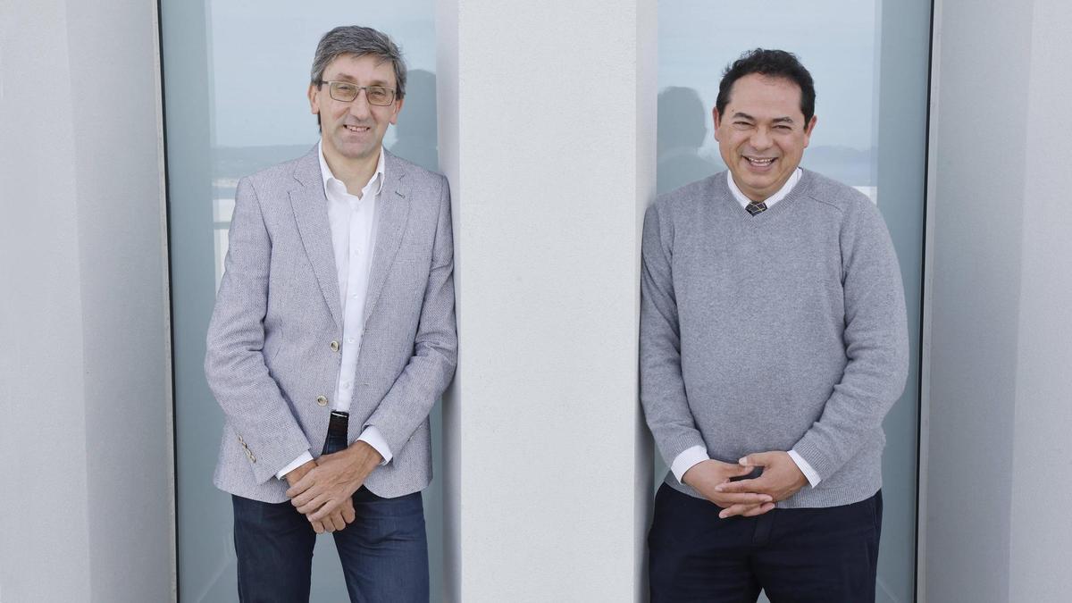 Los dos candidatos a presidir el Tribunal de Instancia de Vigo, Manuel Ángel Pereira y Diego de Lara.