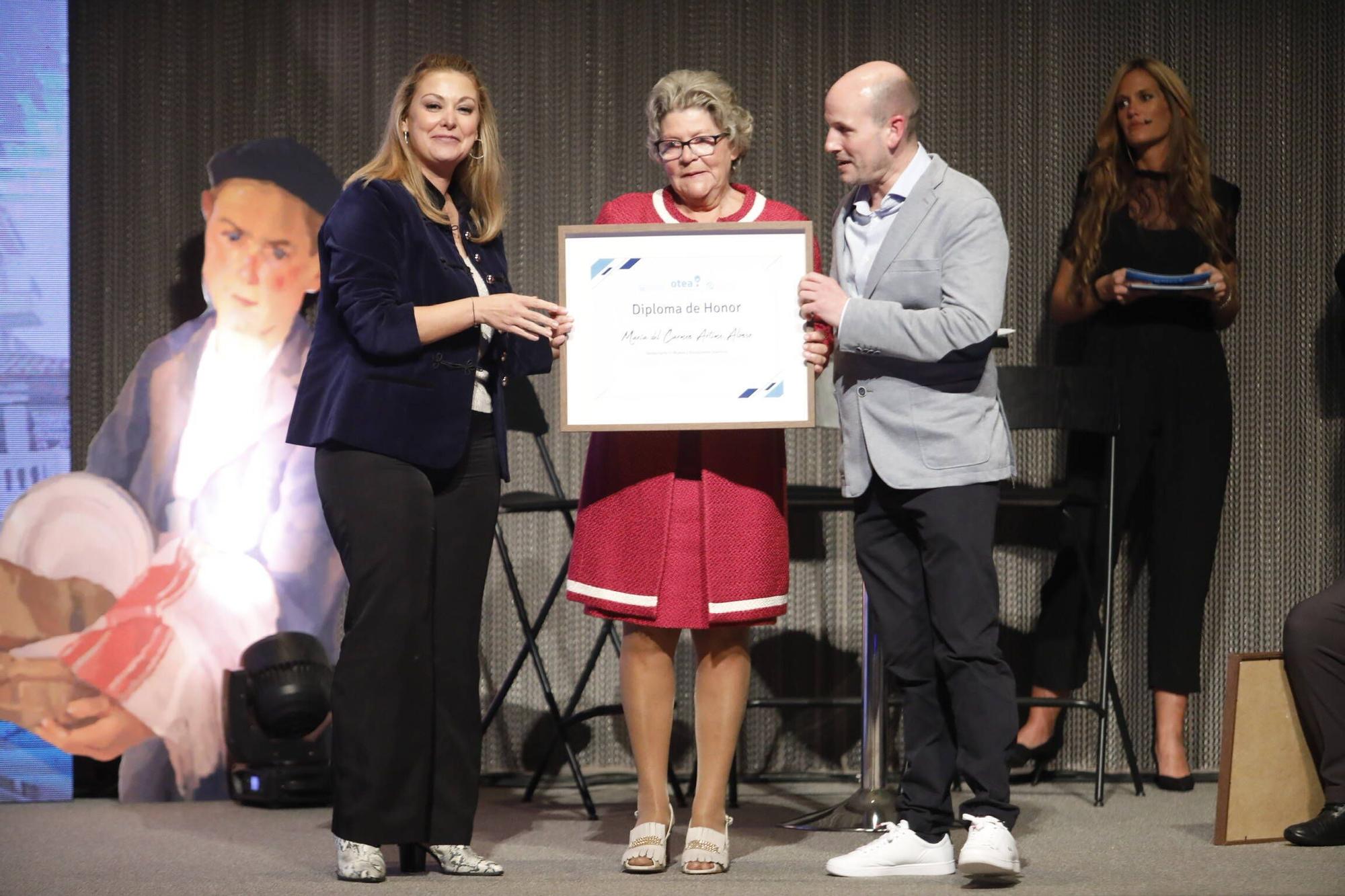 Gala de entrega de los premios de la patronal hostelera Otea, en imágenes