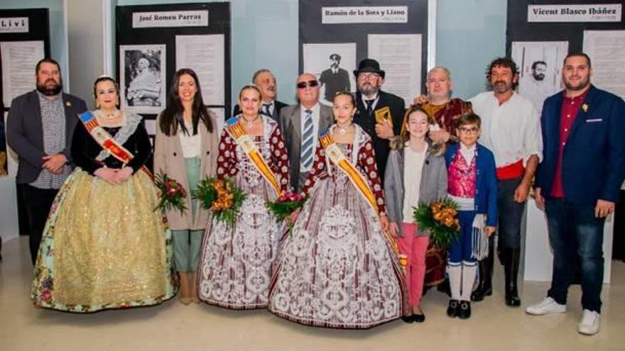 Inauguración de la muestra de la falla La Palmera.