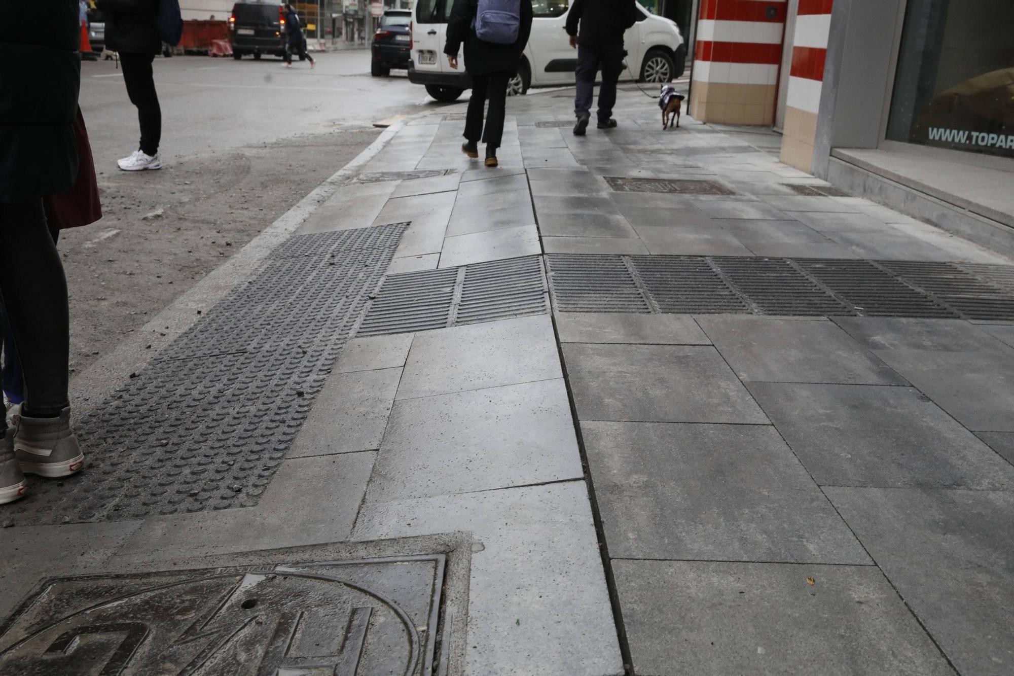 El estado de las obras en la avenida Pablo Iglesias, en imágenes