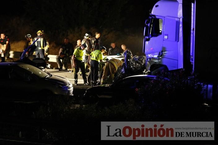 Grave accidente en Sangonera la Seca