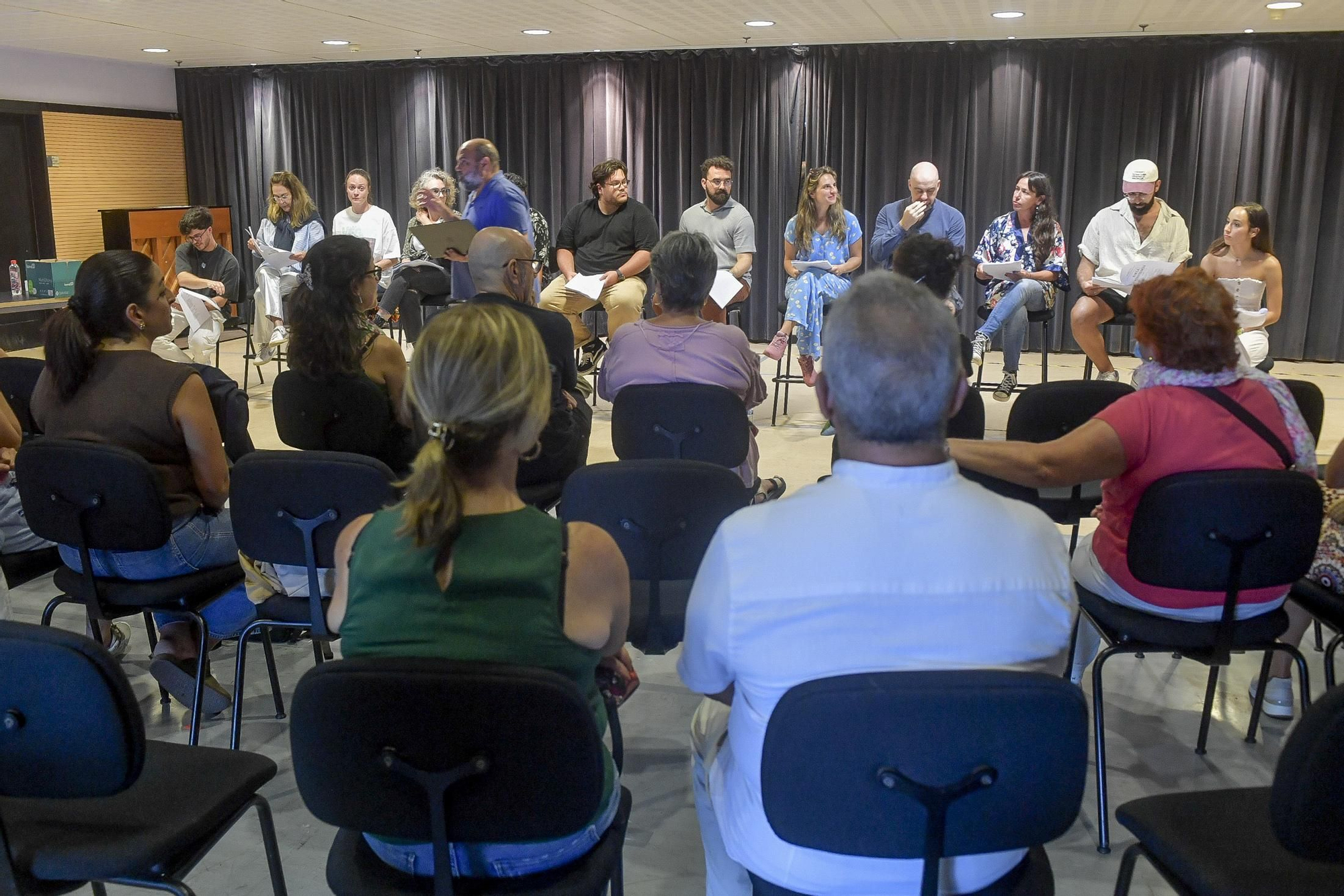 El Teatro Pérez Galdós acoge la lectura de la obra 'Bar La Resistencia'