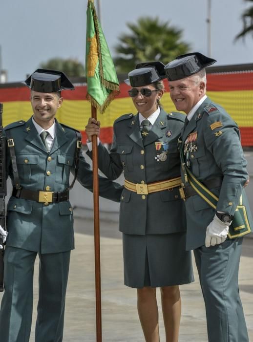 12/10/2017 LAS PALMAS DE GRAN CANARIA. Celebración del Día la Patrona de la Guardia Civil en la Comandancia de Las Palmas. FOTO: J. PÉREZ CURBELO