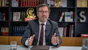 El conseller de Política Lingüística, Francesc Xavier Vila.