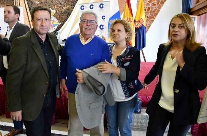 07/05/2019 LAS PALMAS DE GRAN CANARIA. .Los candidatos de los principales partidos al Cabildo de Gran Canaria contrastan sus propuestas en un debate organizado or la cadena COPE, en el Real Club Náutico de Gran Canaria. Nueva Canarias, Antonio Morales. JxGC Coalición Canaria, José Miguel Bravo de Laguna. PP AV, Marco Aurelio Pérez. Sí Podemos, Sara Ramírez. PSOE, Luis Ibarra.  Fotógrafa: YAIZA SOCORRO.  | 07/05/2019 | Fotógrafo: Yaiza Socorro