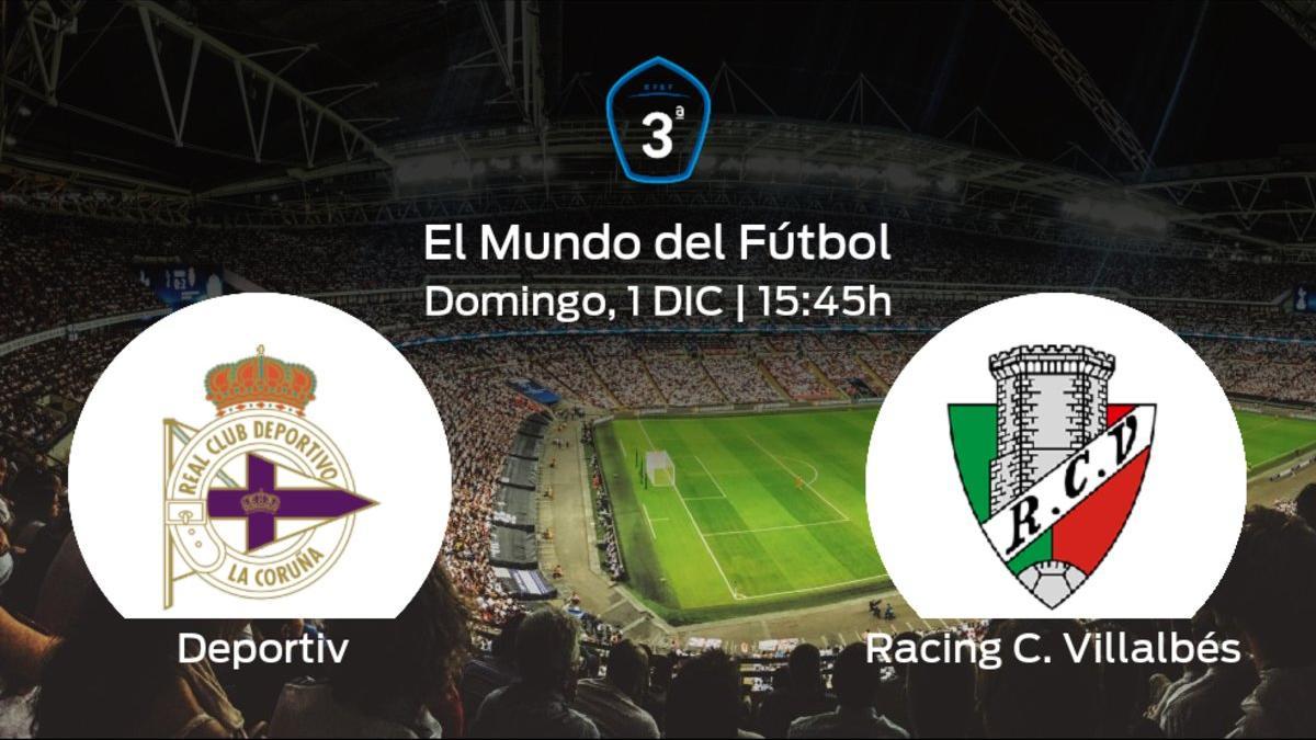 Jornada 15 de la Tercera División: previa del duelo Deportivo Fabril - Racing C. Villalbés