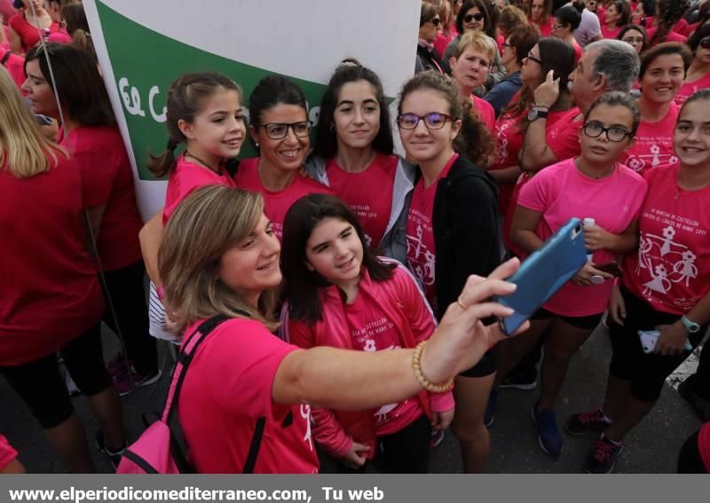 Marcha contra el cáncer de mama en Castellón