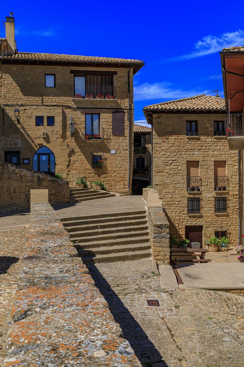 De paseo por Ujué y sus calles