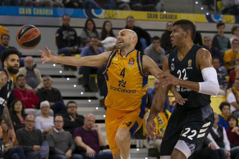 08.01.19. Las Palmas de Gran Canaria. Baloncesto Euroliga temporada 2018-19. Herbalife Gran Canaria - Real Madrid. Gran Canaria Arena Foto Quique Curbelo  | 08/01/2019 | Fotógrafo: Quique Curbelo