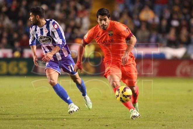 Las imágenes del Depor-Barça