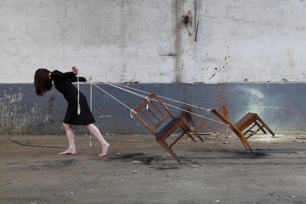 La obra "Devastación 2" de Soledad Córdoba.