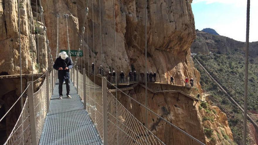 Imagen de archivo del Caminito del Rey.