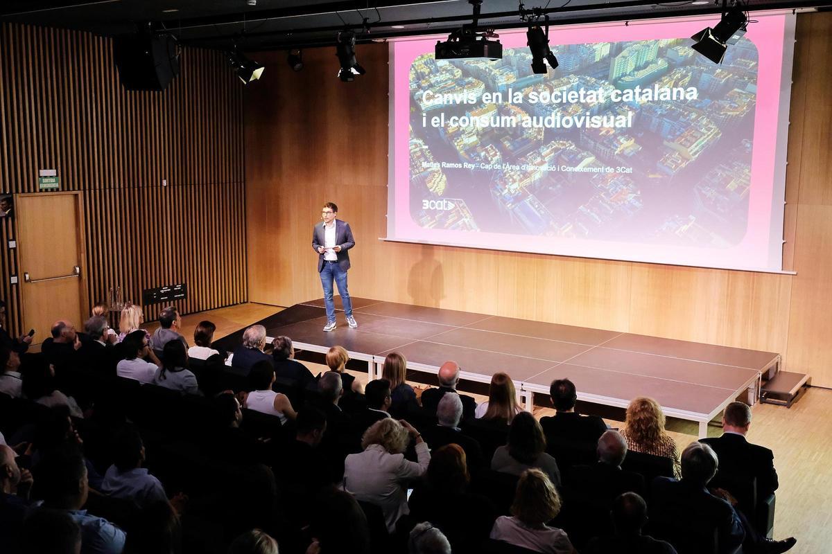 Maties Ramos, jefe del Área de Innovación y Conocimientos de 3Cat
