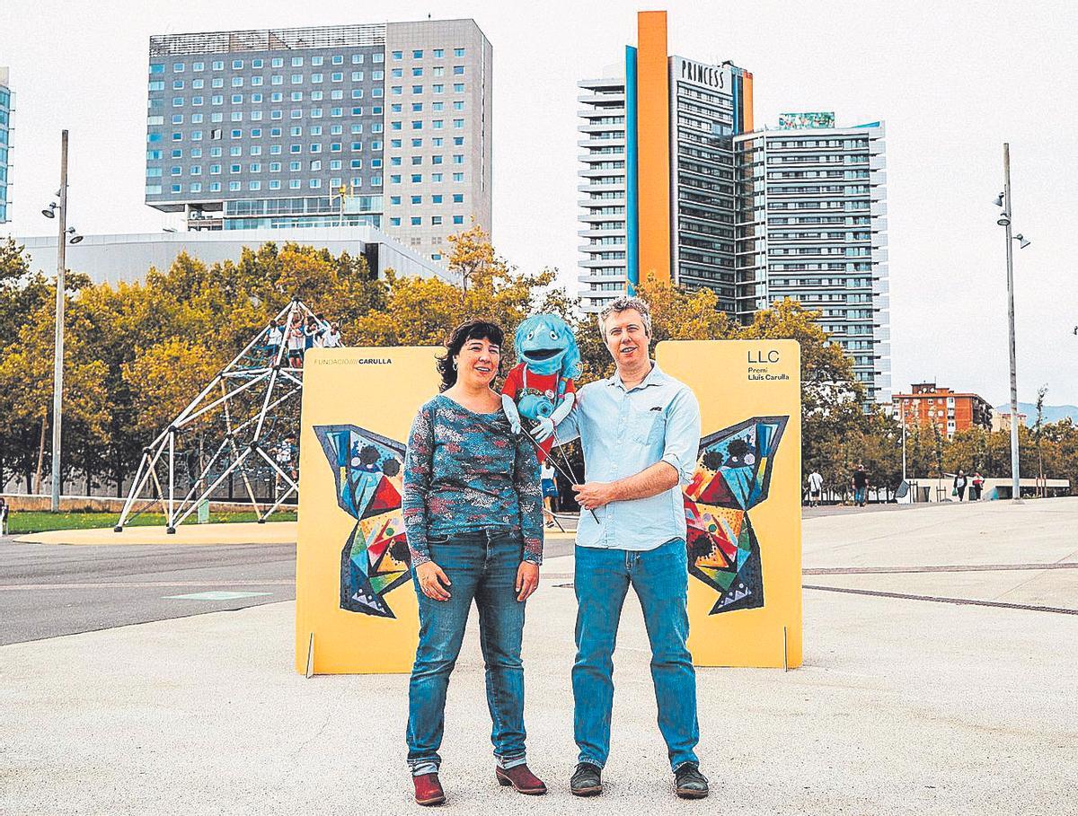 Lupe Capell y Jimmy Guiu, creadores de ’Pixi.click’.