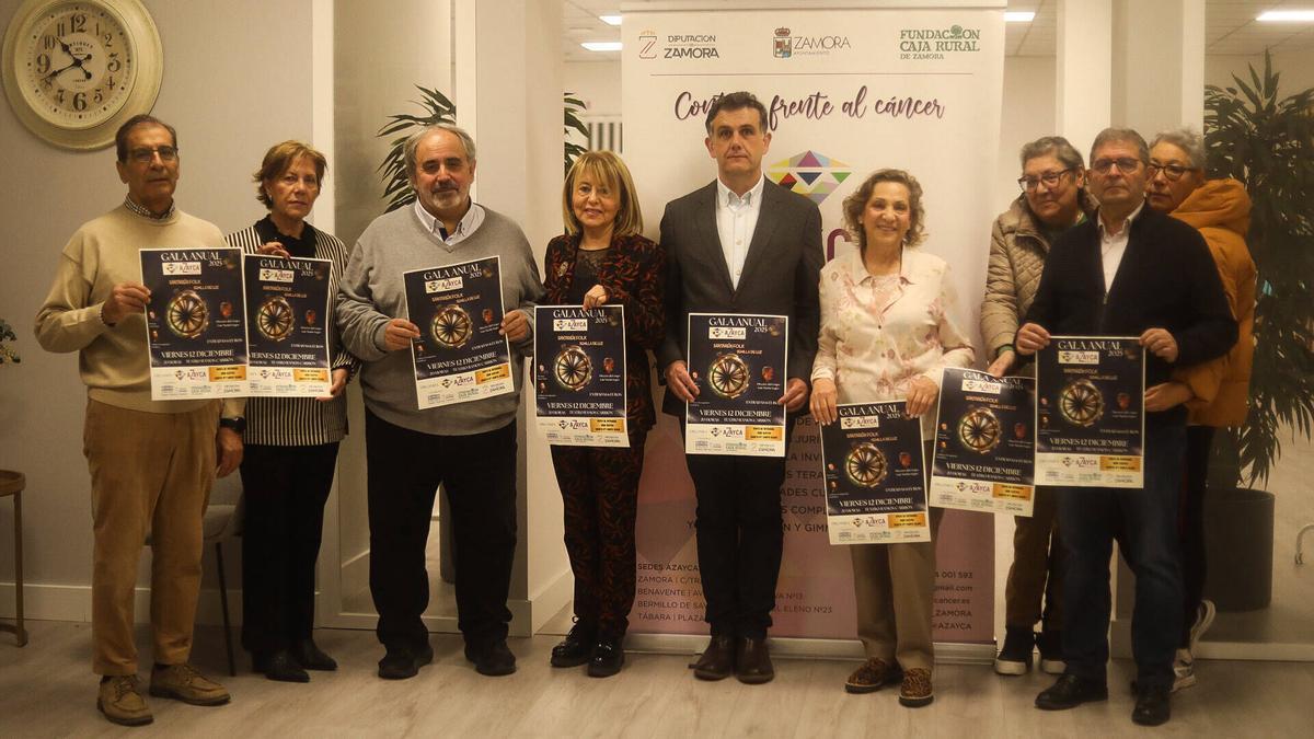 Zamora. Presentación de la Gala Anual de AZAYCA.