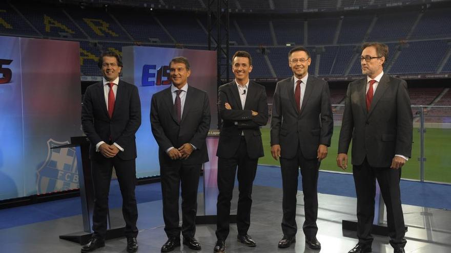 Debat dels candidats del Barça