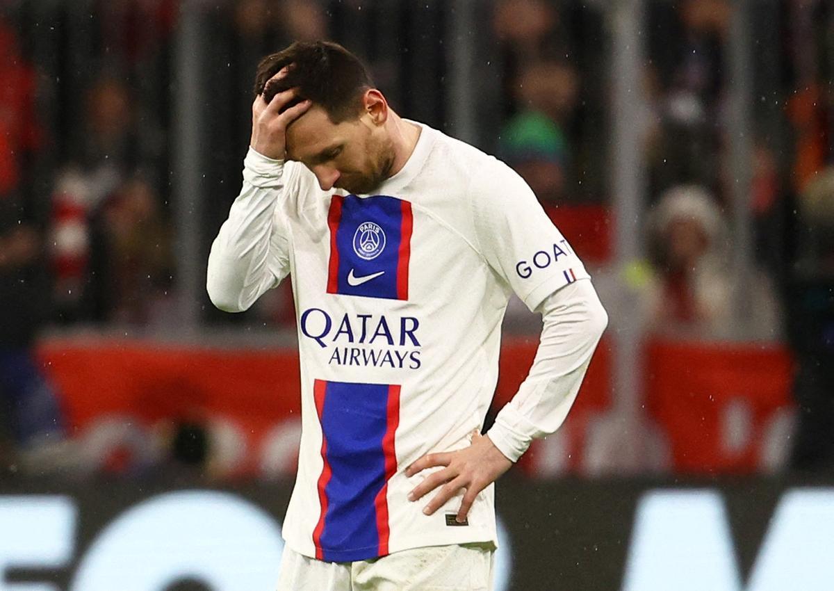Messi volvió a caer en Champions