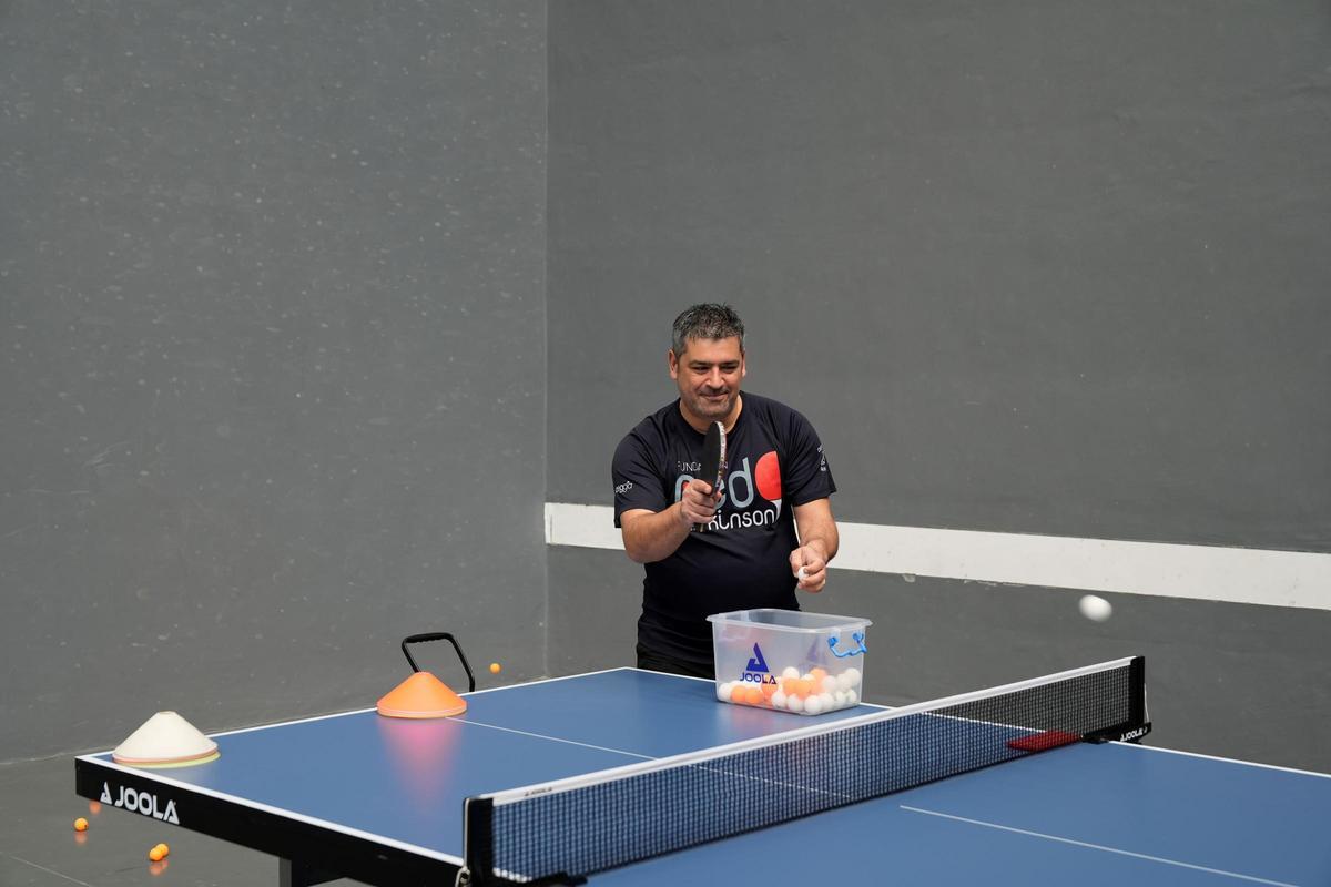 Federico Drago, entrenador y patrono de la fundación